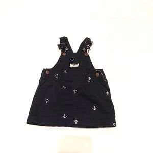 Osh Kosh Nautical Suspender Dress